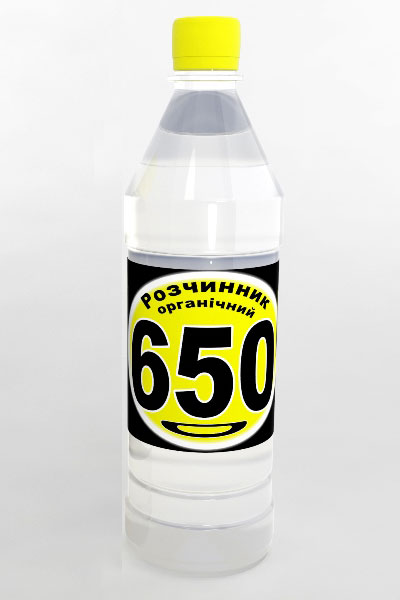 Розчинник органічний 650 (1л) (0,65кг) ТОРхім